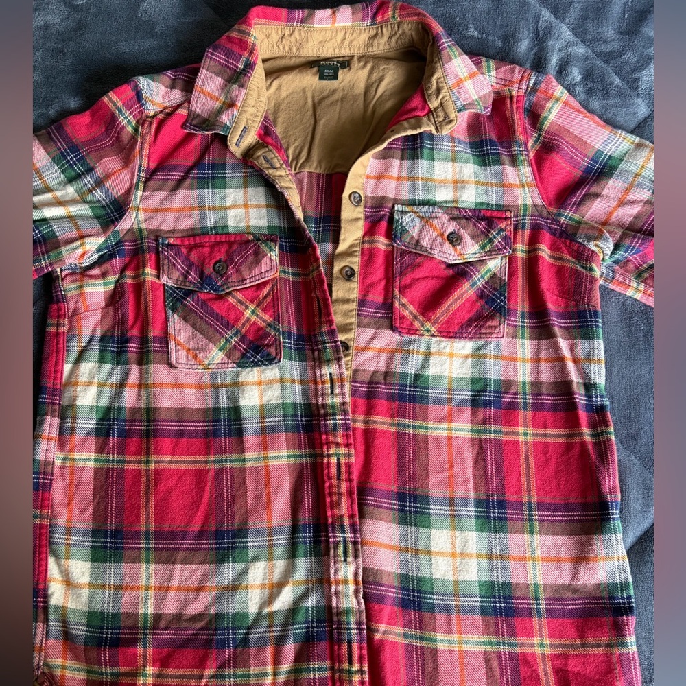 Roots Red Plaid Shirt